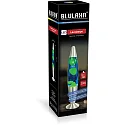 HWH LED-lavalampe IP20, blå, gul, sølv 