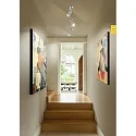 BRUCK spot STAR SPOT 30-65° AC C 1 flame, swivelling, rotatable IP20, matt chrome dimmable
