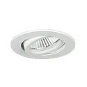 Indbygget spotlys TIRREL-R GX5.3 / MR16 rund, svingbar GX5,3 IP20, hvid mat dæmpbar