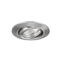 Downlight rund, svingbar GX5,3 IP20, dæmpbar