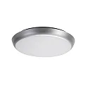 Brumberg outdoor wall luminaire MAKIRA Ø 25CM round, CCT Switch, impact resistant, arched IP65, black dimmable