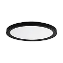Loftlampe SUNNY MAXI / 55CM DALI-2 DALI styrbar, CCT Switch, direkte / indirekte IP20, sort mat dæmpbar