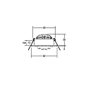 Recessed LED spot, IP20, round, Ø 8.2cm, Plug&Play 350mA, 7W 2700K 740lm 38°, swivelling 30°