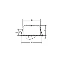 Recessed LED spot INDIWO83, IP44, round, Ø 9.5cm, Plug&Play 350mA, 5.5W 3000K 550lm 36°, swivelling 30°