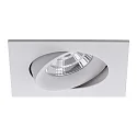 Downlight INDIWO83 svingbar, firkantet IP20, hvid dæmpbar