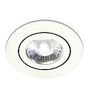 Downlight DISC svingbar IP20, hvid dæmpbar
