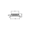 Brumberg Downlight PLUG & PLAY med stik IP54, satin, hvid dæmpbar