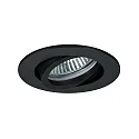 recessed luminaire IP20, glossy, black, transparent  3W 310lm 3000K 20-40° 20-40° CRI 80-89