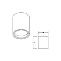 Brumberg Downlight IMPLEMENT PLUG & PLAY 1-fold, firkantet IP20, hvid dæmpbar