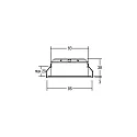 Brumberg Recessed LED spot INDIWO83, IP20, round, 350mA, 5.5W 3000-1800K 550lm 36°, swivelling, dim2warm, matt nickel