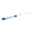 konverter LINEO 500-700MA / 35W DOUBLE PLUG (Y-CABLE) / ON-OFF 2-fold, CCT Switch, med stik, omskiftelig, blå, hvid