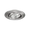 Brumberg Downlight rund, svingbar IP20, chrom mat 