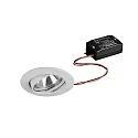 Downlight svingbar, firkantet IP20, hvid 