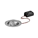 Downlight BB03 rund, svingbar IP20, nikkel mat 