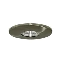 Brumberg Downlight ADAPT indbygget version IP20, nikkel mat 