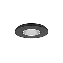 Indbygningslampe ZONDRA LED stiv, direkte IP20, sort dæmpbar 13W 1190lm 3000K 20-40° 20-40° CRI >80