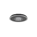 Indbygningslampe ZONDRA LED stiv, direkte IP20, sort dæmpbar 10W 660lm 3000K 20-40° 20-40° CRI >80