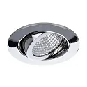 Brumberg Downlight rund, dæmpbar IP20, chrom dæmpbar