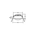 Brumberg recessed luminaire IP20, glossy, transparent, white  6W 660lm 3000K 20-40° 20-40° CRI 80-89