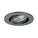 Downlight BB18 rund, Dim-To-Warm IP20, titan dæmpbar