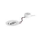 Indbygget spotlys TIRREL-R LED DIM ROUND-CONVERTER rund, svingbar IP20, hvid dæmpbar