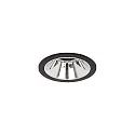 Indbygnings loftlampe APOLLO MINI rund, direkte IP20, sort dæmpbar