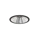 Indbygnings loftlampe APOLLO MIDI rund, direkte IP20, sort dæmpbar