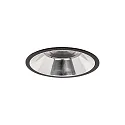 ceiling recessed luminaire APOLLO MEGA round, direct IP20, black 