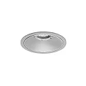 ceiling recessed luminaire DIOS MIDI round, direct IP20, silver dimmable