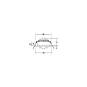 Brumberg Indbygningslampe ABACO ROUND svingbar, DALI styrbar, Dim-To-Warm IP44