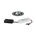 Indbygget spotlys TIRREL-R LED DIM CONNECTION-BOX rund, svingbar, DALI styrbar IP20, chrom dæmpbar