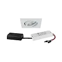 Indbygget spotlys TIRREL-S LED DIM CONNECTION-BOX firkantet, svingbar, til VDU-arbejdsstation, DALI styrbar IP20