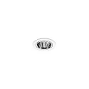 ceiling recessed luminaire APOLLO MICRO round, direct IP20, transparent, white dimmable