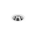 ceiling recessed luminaire APOLLO MINI round, direct IP20, transparent, white dimmable