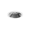 ceiling recessed luminaire APOLLO MIDI round, direct IP20, transparent, white dimmable