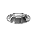 Indbygnings loftlampe APOLLO MAXI rund, direkte IP20, sølv, gennemsigtig dæmpbar