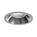 Indbygnings loftlampe APOLLO MEGA rund, direkte IP20, sølv, gennemsigtig dæmpbar