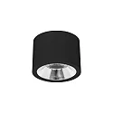Downlight APOLLO MAXI glat, rund, DALI styrbar IP20, pulverlakeret, sort dæmpbar