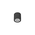 Downlight APOLLO MINI rund, omskiftelig, facetteret IP20, pulverlakeret, sort 