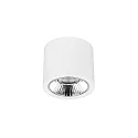 Downlight APOLLO MAXI rund, omskiftelig, facetteret IP20, pulverlakeret, hvid 