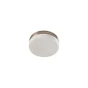 wall and ceiling luminaire IDA Ø 18CM 1 flame E27 IP44, nickel matt dimmable