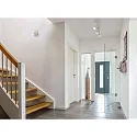 Loftlampe TAGES 3-flammer, firkantet, lang GU10 IP20, sort mat dæmpbar