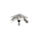 Loftlampe TAGES 4-flammer, firkantet GU10 IP20, hvid mat dæmpbar
