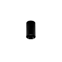 Downlight TOMEK 1-flamme, cylindrisk, overflademonteret version GU10 IP20, sort mat dæmpbar
