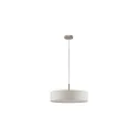 Pendel TIM Ø 50CM up / down, med diffuser E27 IP20, nikkel mat dæmpbar