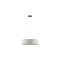 Pendel TIM Ø 50CM up / down, med diffuser E27 IP20, nikkel mat dæmpbar