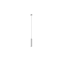 pendant luminaire TOMEK 270MM 1 flame, cylindrical, rigid GU10 IP20, white matt dimmable