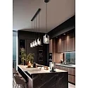 Brumberg pendant luminaire MURRAY 1 flame, cylindrical E27 IP20, black matt dimmable