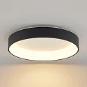 Brumberg overflade lampe GEORGA 2CCT DIM CCT Switch, ringform IP20, sort mat dæmpbar
