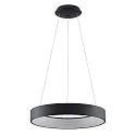 Pendel GEORGA 2CCT DIM CCT Switch, ringform IP20, sort mat dæmpbar
